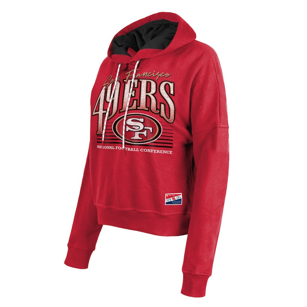 San Francisco 49ers Women's Boxy Pullover Hoodie | NFL Outlet