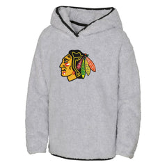 Chicago Blackhawks Girls Youth Ultimate Teddy Fleece Pullover Hoodie -  NHL Hoodies
