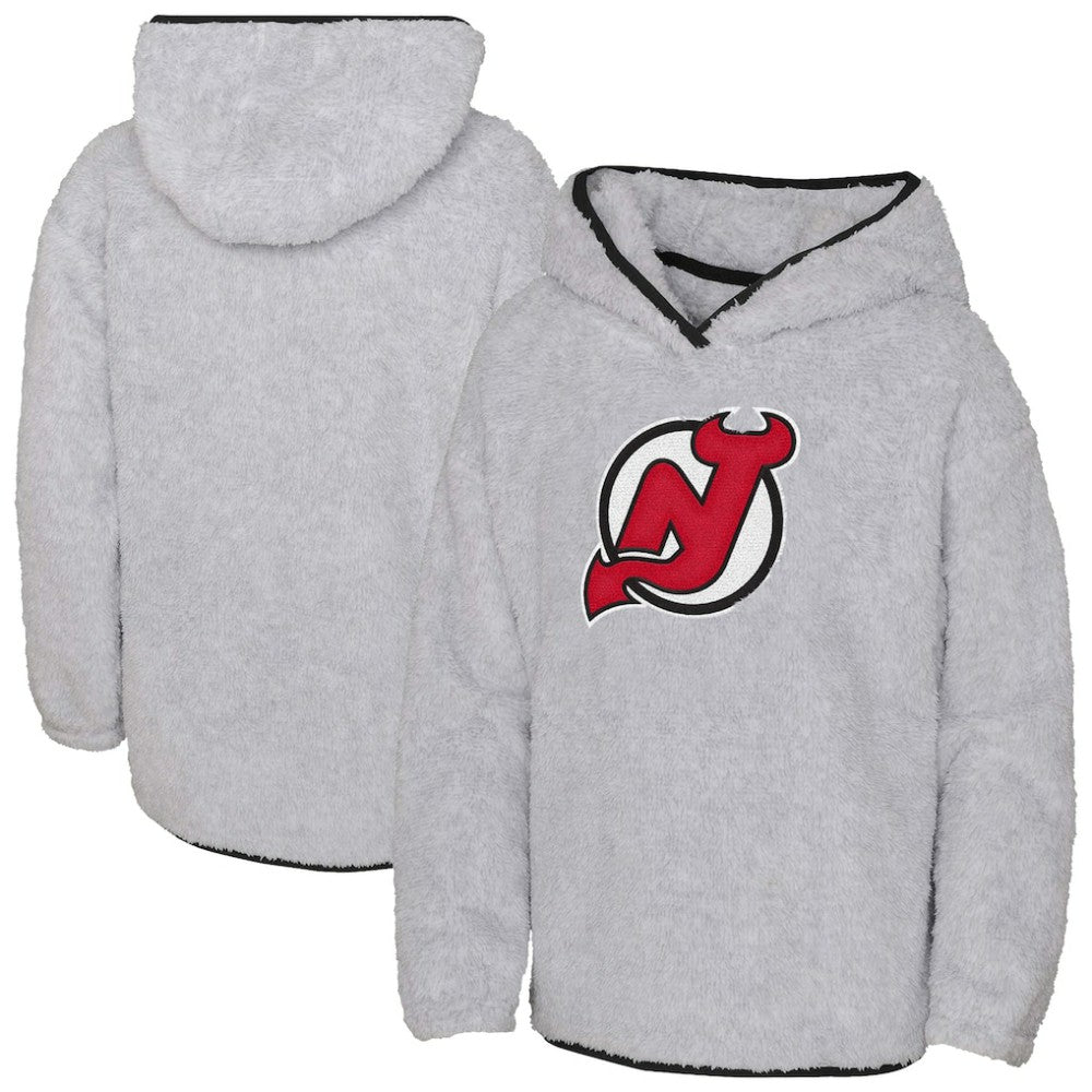 New Jersey Devils Girls Youth Ultimate Teddy Fleece Pullover Hoodie -  NHL Jerseys