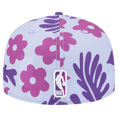 Purple Sacramento Kings Palm Fronds 2-Tone 59FIFTY Fitted Hat | NBA