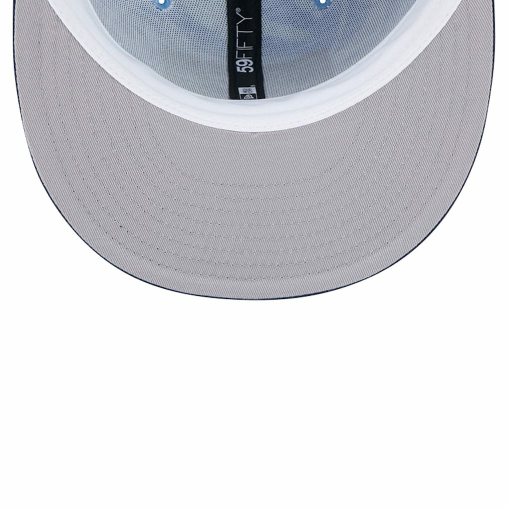 Blue Denver Nuggets Palm Fronds 2-Tone 59FIFTY Fitted Hat sale | NBA