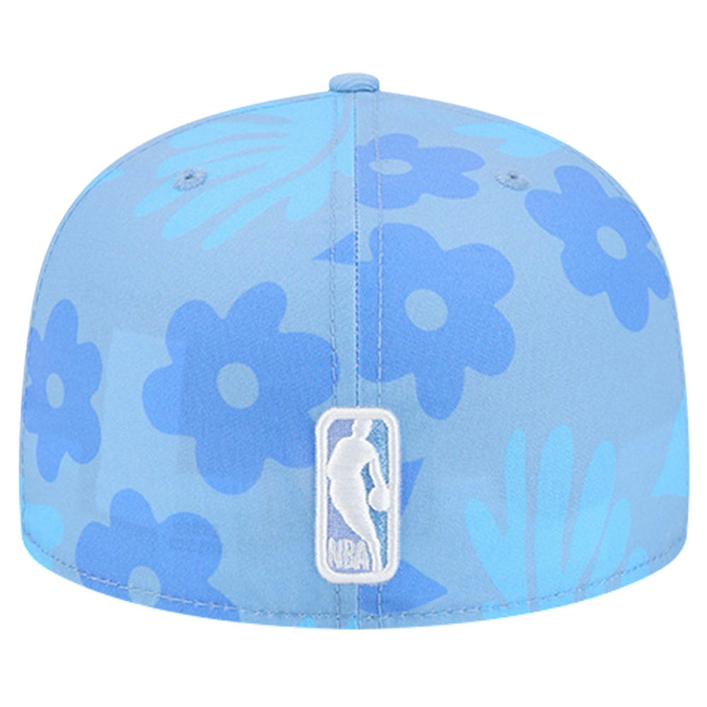 Blue Memphis Grizzlies Palm Fronds 2-Tone 59FIFTY Fitted Hat | NBA