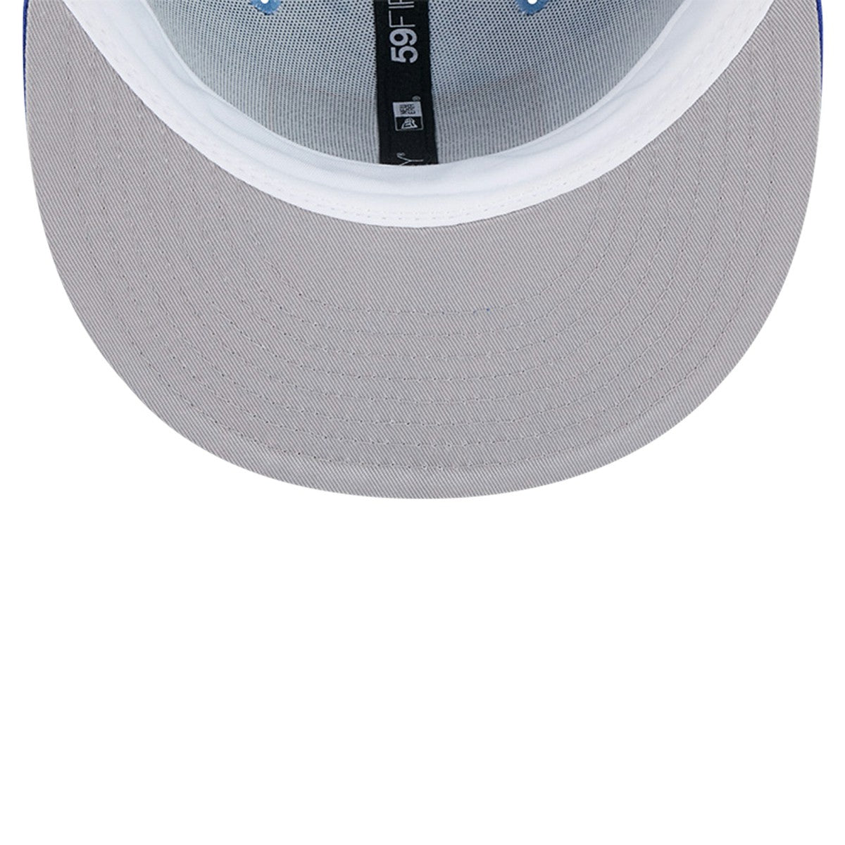 Blue New York Knicks Palm Fronds 2-Tone 59FIFTY Fitted Hat | NBA