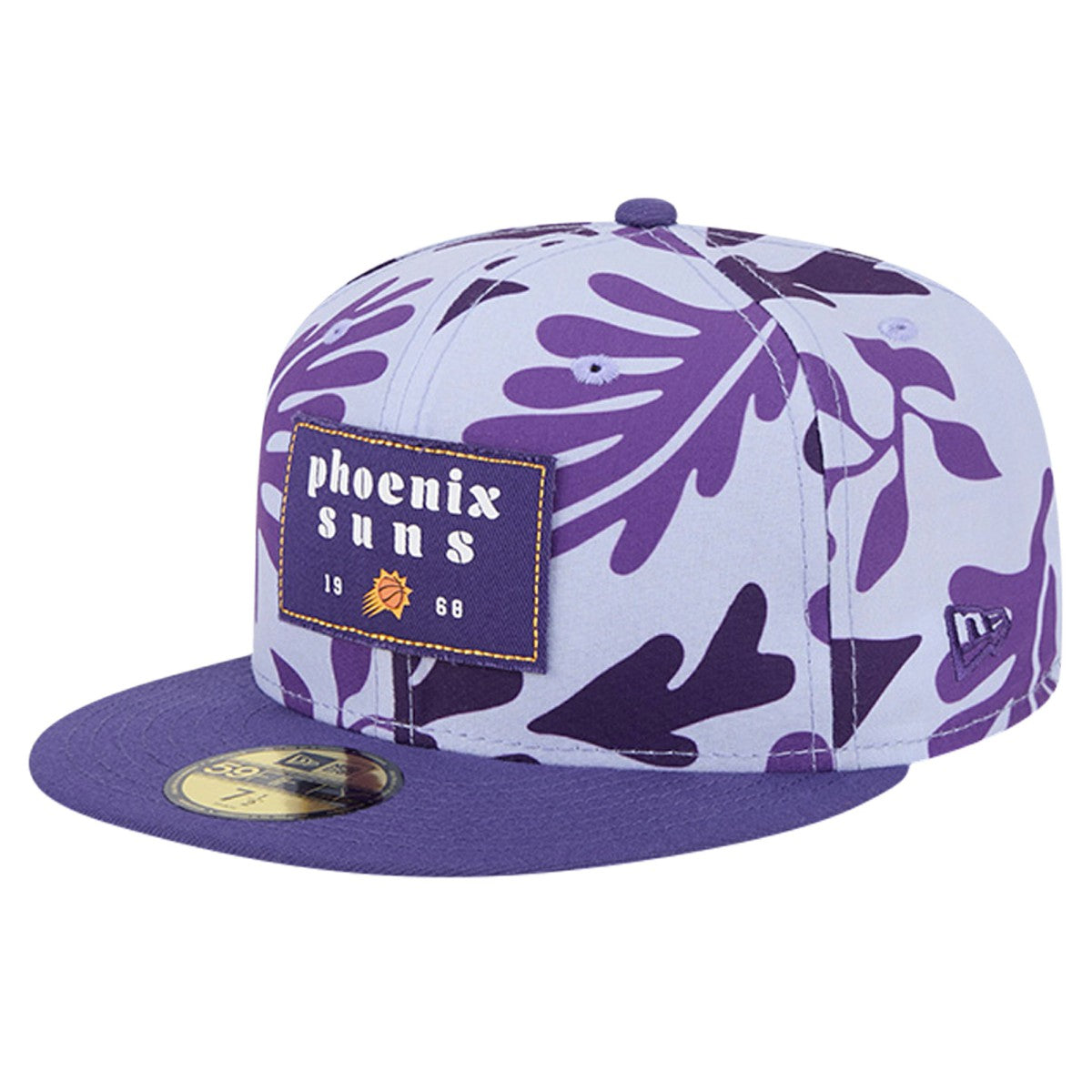Purple Phoenix Suns Palm Fronds 2-Tone 59FIFTY Fitted Hat | NBA