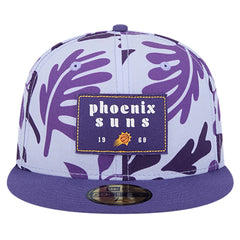 Purple Phoenix Suns Palm Fronds 2-Tone 59FIFTY Fitted Hat | NBA