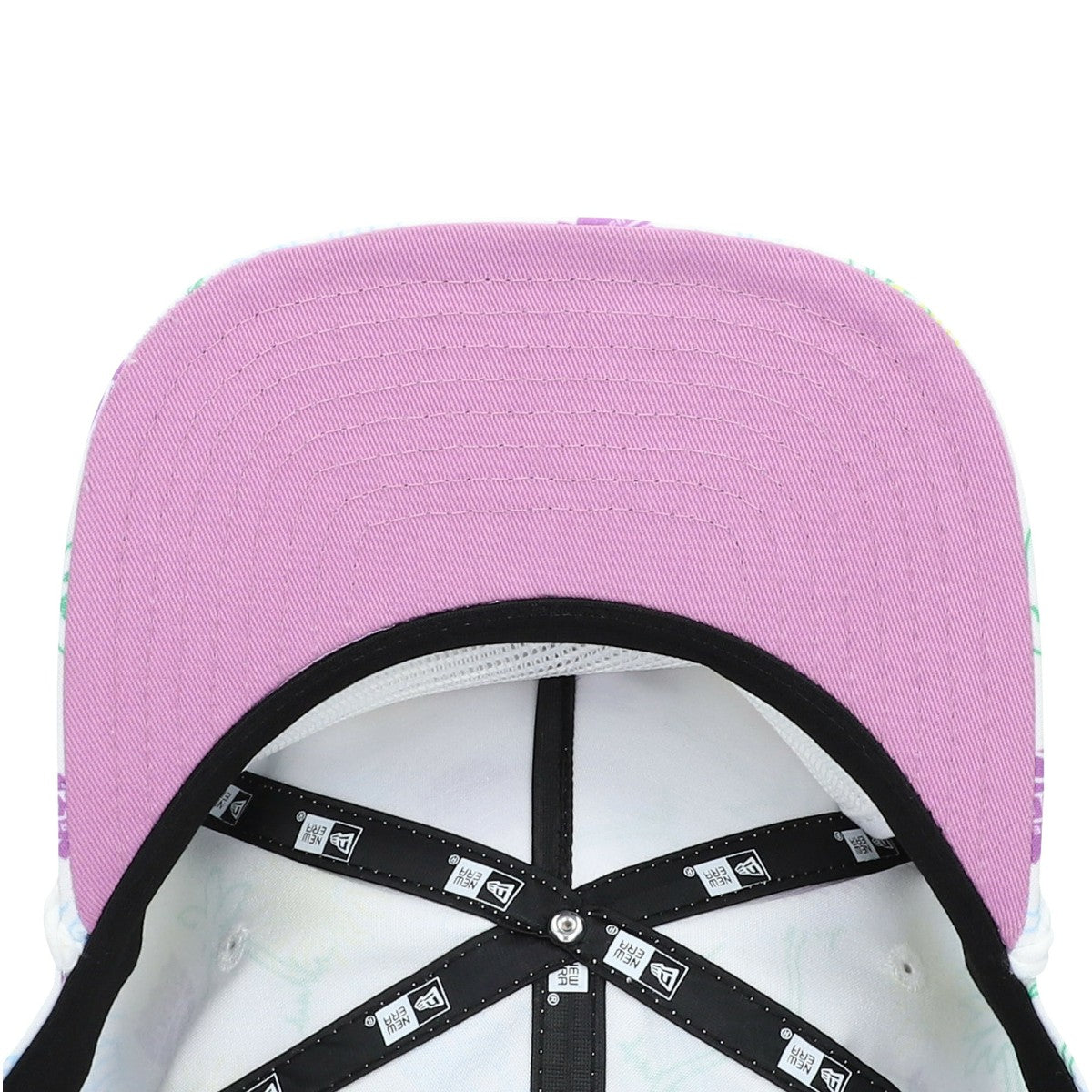 White Sacramento Kings Palm Trees and Waves Golfer Adjustable Hat | NBA