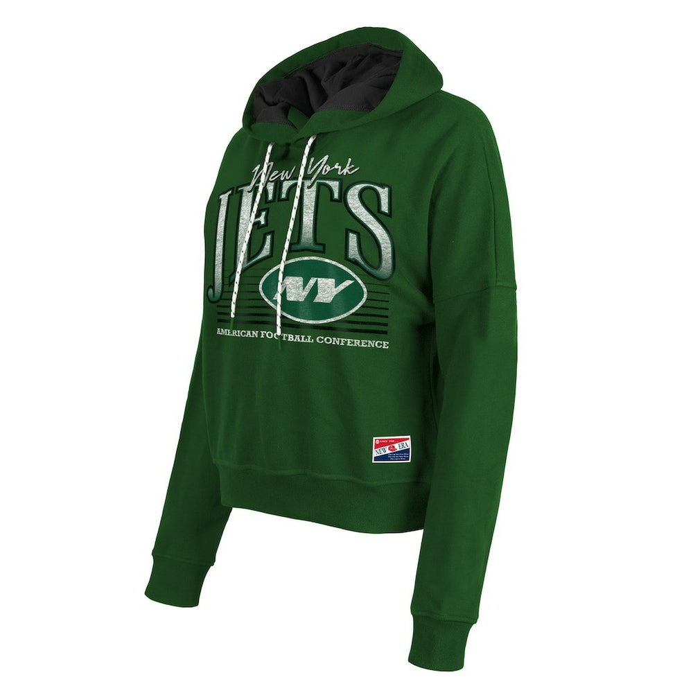 New York Jets Women's Boxy Pullover Hoodie | NFL Hot