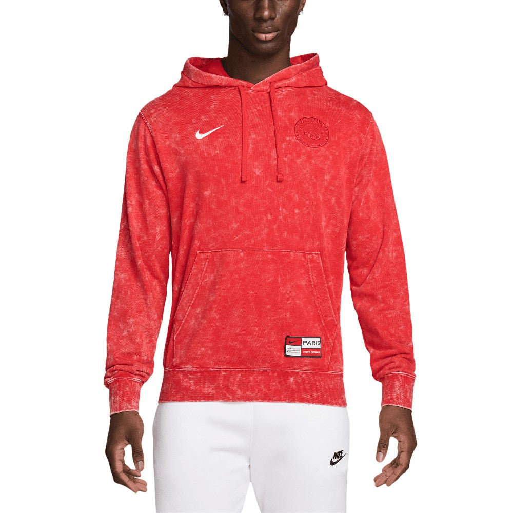 Paris Saint-Germain Club Washed Pullover Hoodie