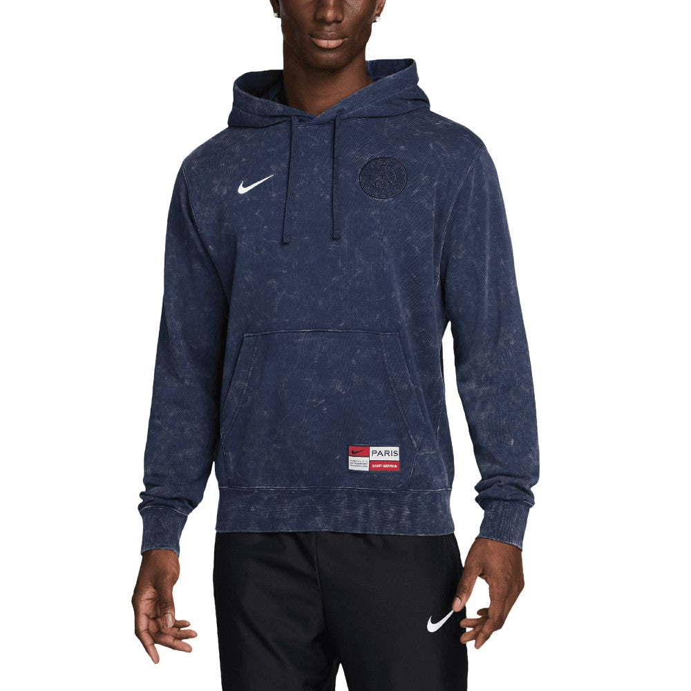 Paris Saint-Germain Club Washed Pullover Hoodie