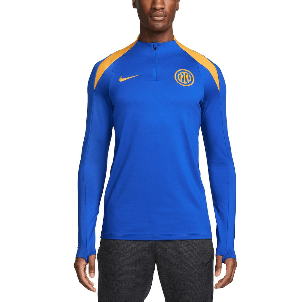 Inter Milan 2024/25 Third Strike Drill Performance Quarter-Zip Pullover Top