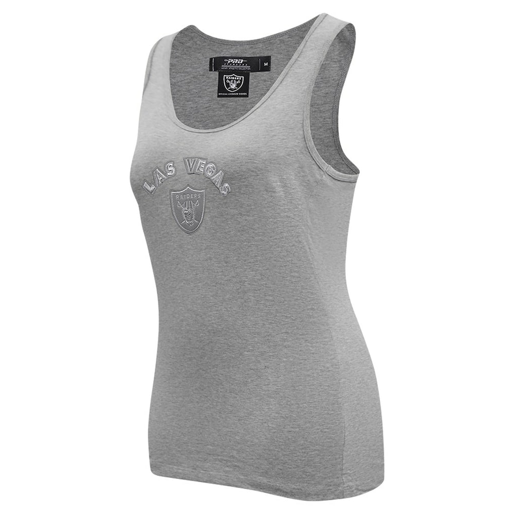Las Vegas Raiders Pro Standard Women's Triple Tonal Racerback Tank Top | NFL US