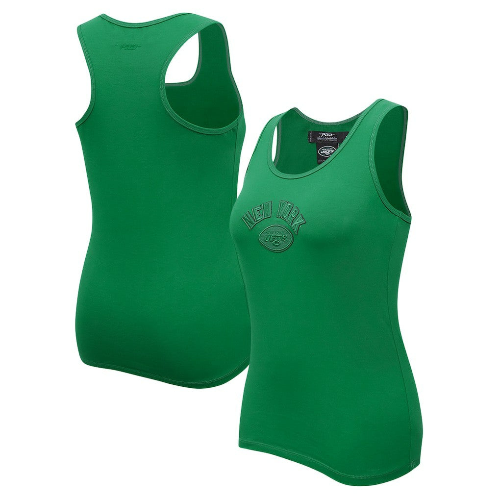New York Jets Pro Standard Women's Triple Tonal Racerback Tank Top | NFL New