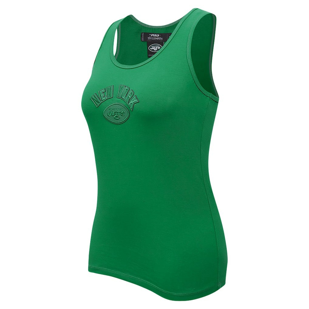 New York Jets Pro Standard Women's Triple Tonal Racerback Tank Top | NFL New