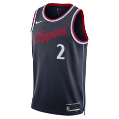 Navy Kawhi Leonard LA Clippers Unisex 2024/25 Swingman Jersey | NBA