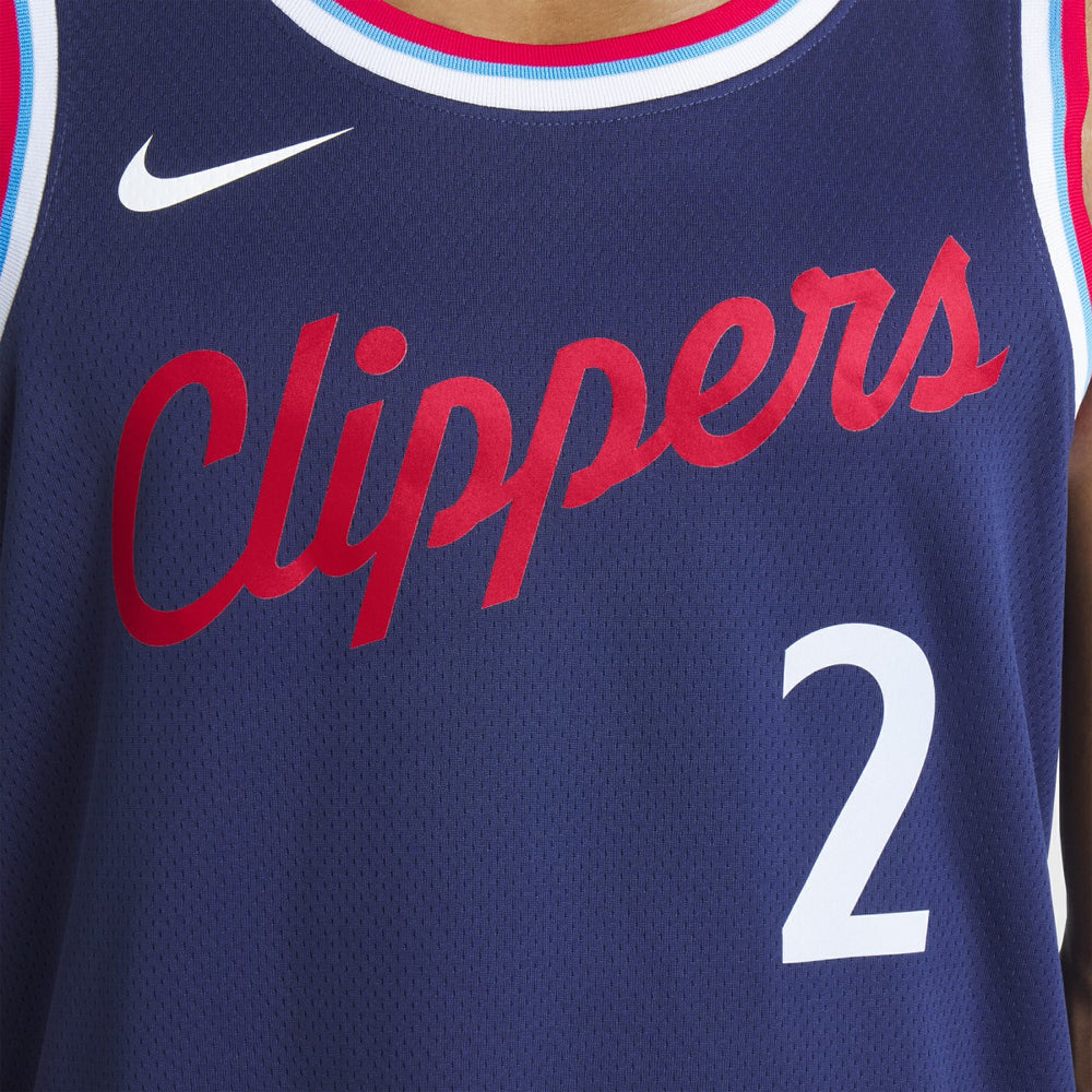 Navy Kawhi Leonard LA Clippers Unisex 2024/25 Swingman Jersey | NBA
