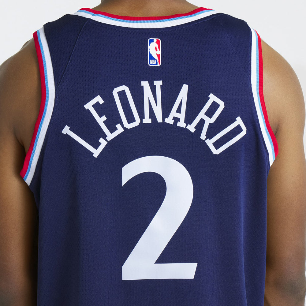 Navy Kawhi Leonard LA Clippers Unisex 2024/25 Swingman Jersey | NBA