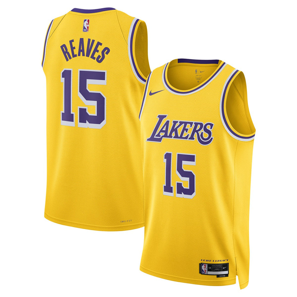 Gold Austin Reaves Los Angeles Lakers Unisex Swingman Jersey | NBA