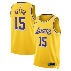 Gold Austin Reaves Los Angeles Lakers Unisex Swingman Jersey | NBA