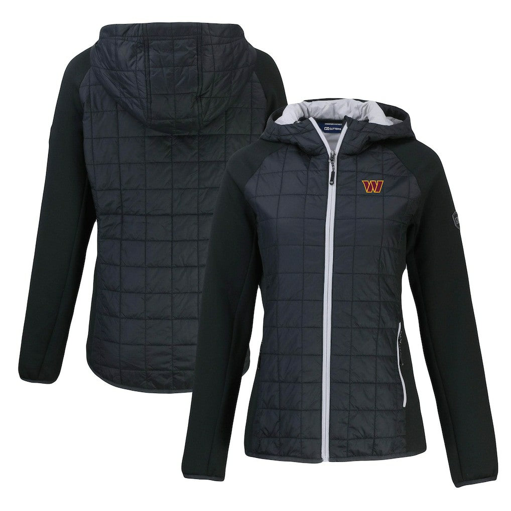 Washington Commanders Cutter & Buck Women's Rainier Primaloft Eco Full-Zip Hybrid Jacket | NFL Outlet