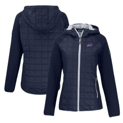 Buffalo Bills Cutter & Buck Women's Rainier Primaloft Eco Full-Zip Hybrid Jacket | NFL US