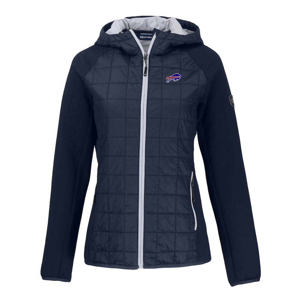 Buffalo Bills Cutter & Buck Women's Rainier Primaloft Eco Full-Zip Hybrid Jacket | NFL US