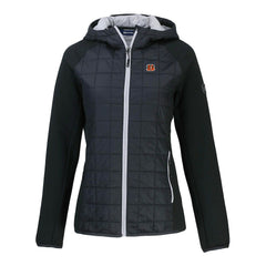 Cincinnati Bengals Cutter & Buck Women's Rainier Primaloft Eco Full-Zip Hybrid Jacket | NFL Online