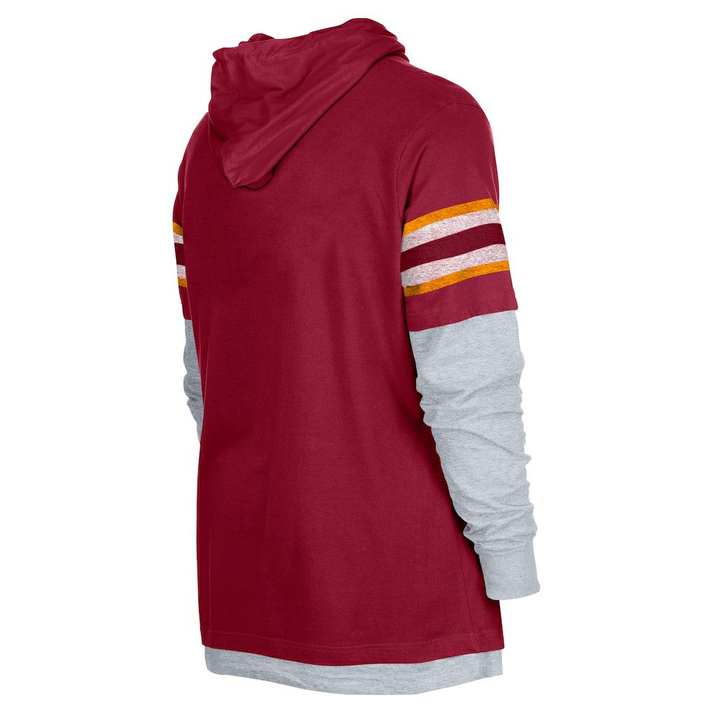 Washington Commanders Twofer Long Sleeve Hooded T-Shirt | NFL Outlet