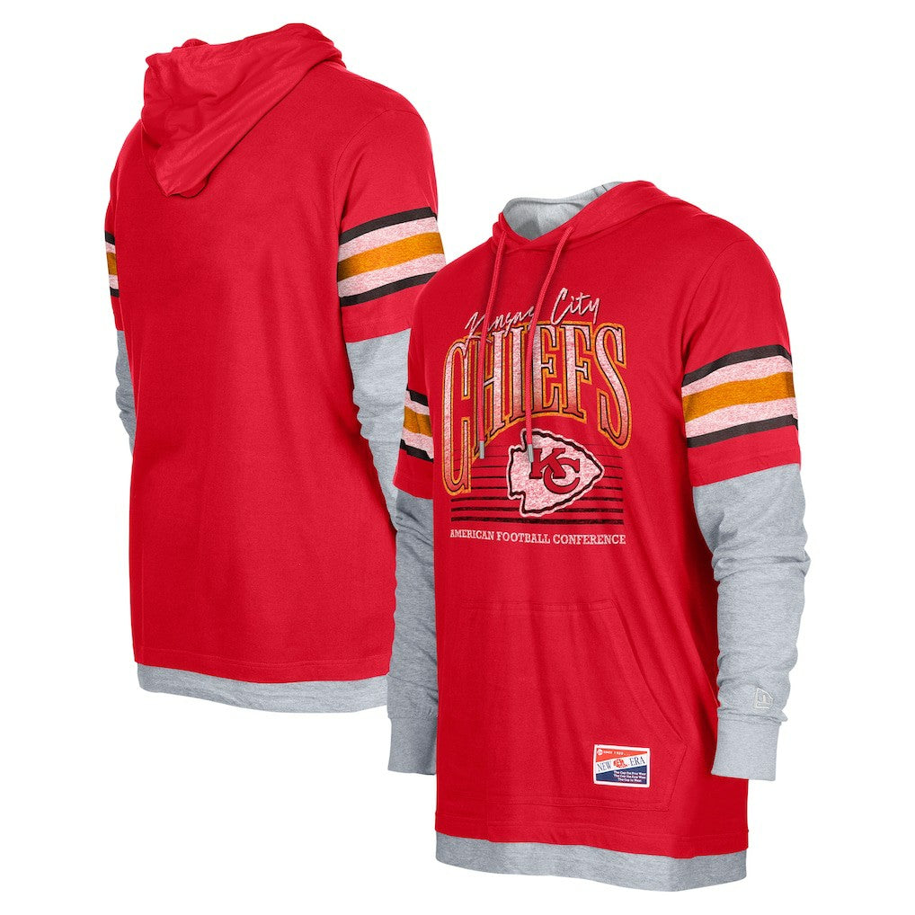 Kansas City Chiefs Twofer Long Sleeve Hooded T-Shirt | NFL Sale