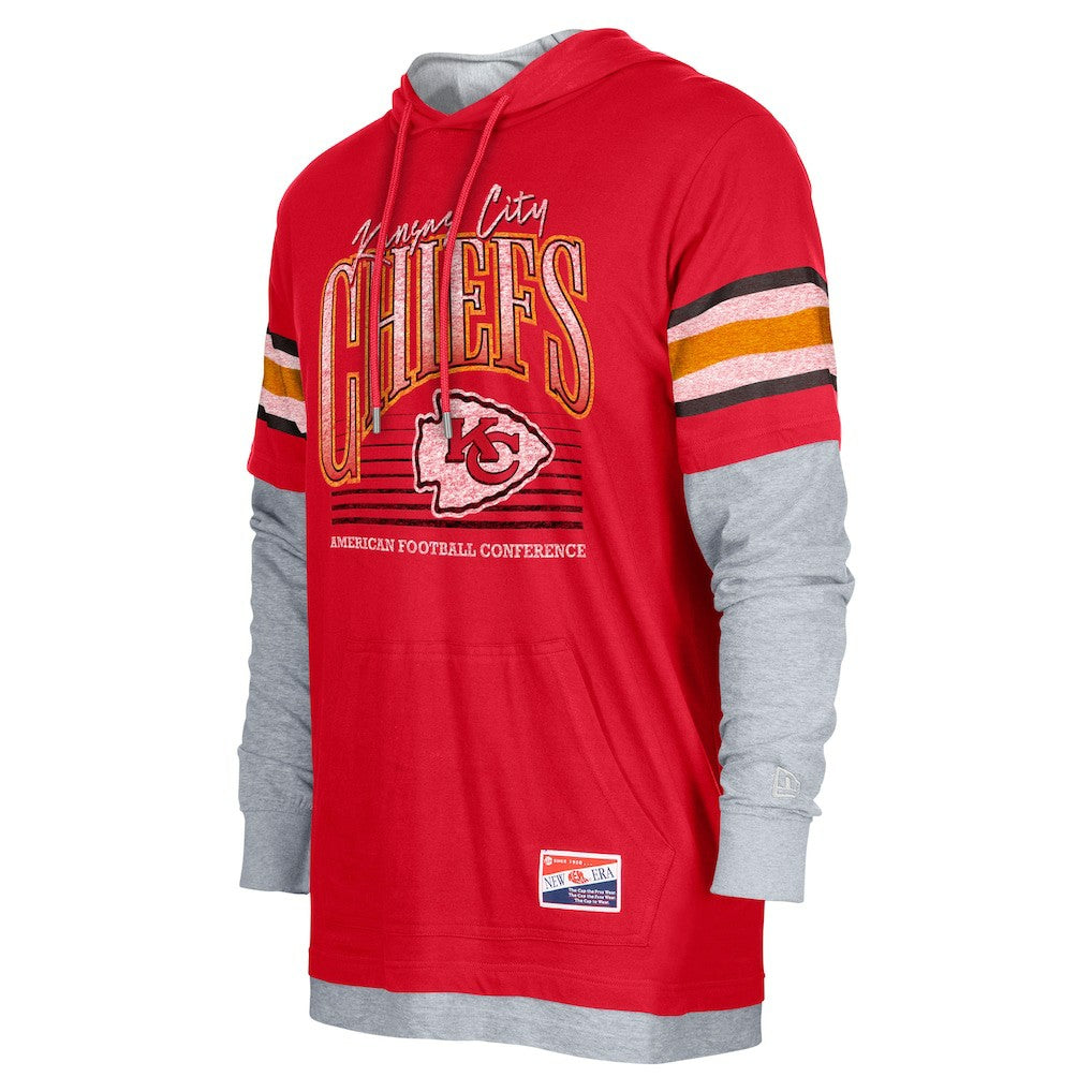 Kansas City Chiefs Twofer Long Sleeve Hooded T-Shirt | NFL Sale