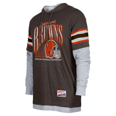 Cleveland Browns Twofer Long Sleeve Hooded T-Shirt | NFL Near me