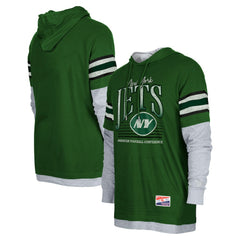 New York Jets Twofer Long Sleeve Hooded T-Shirt | NFL Discount