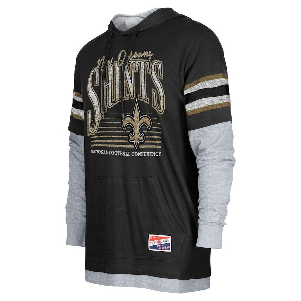 New Orleans Saints Twofer Long Sleeve Hooded T-Shirt | NFL Sale