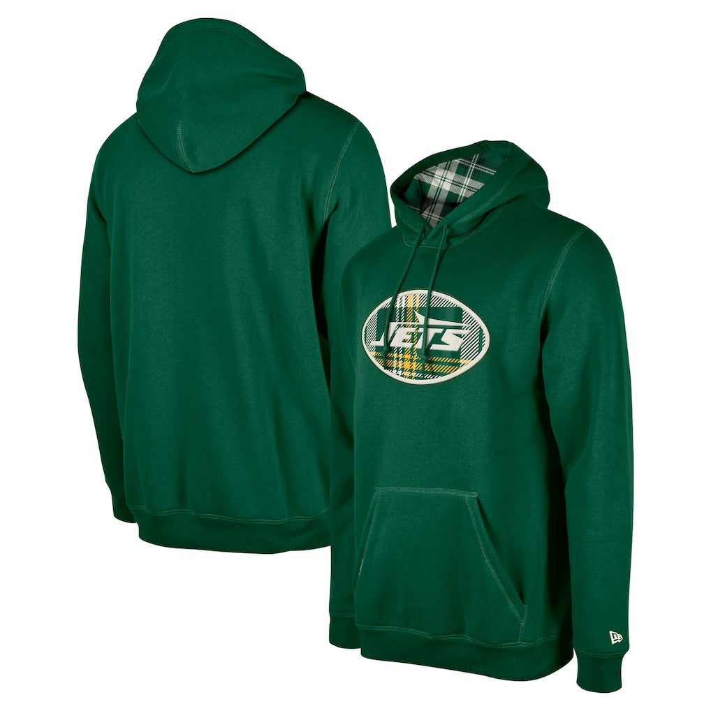 New York Jets 3rd Down Plaid Pullover Hoodie | NFL Discount