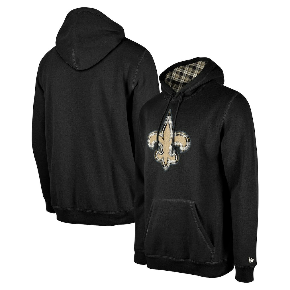 New Orleans Saints 3rd Down Plaid Pullover Hoodie | NFL Online