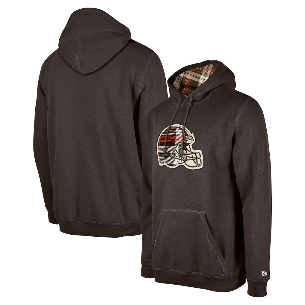 Cleveland Browns 3rd Down Plaid Pullover Hoodie | NFL Discount