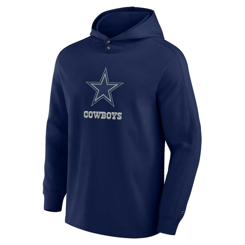 Dallas Cowboys Elements Blaze Tri-Blend Long Sleeve Hoodie T-Shirt | NFL Near me
