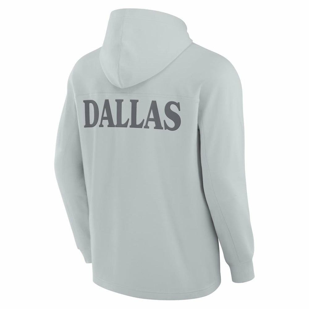 Dallas Cowboys Elements Blaze Tri-Blend Long Sleeve Hoodie T-Shirt | NFL Sale