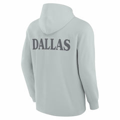 Dallas Cowboys Elements Blaze Tri-Blend Long Sleeve Hoodie T-Shirt | NFL Sale