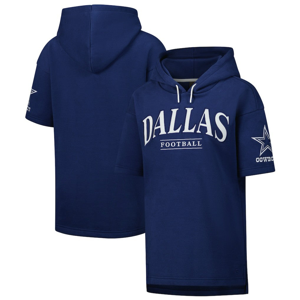 Dallas Cowboys Unisex Elements Ready Short Sleeve Pullover Hoodie | NFL Sale