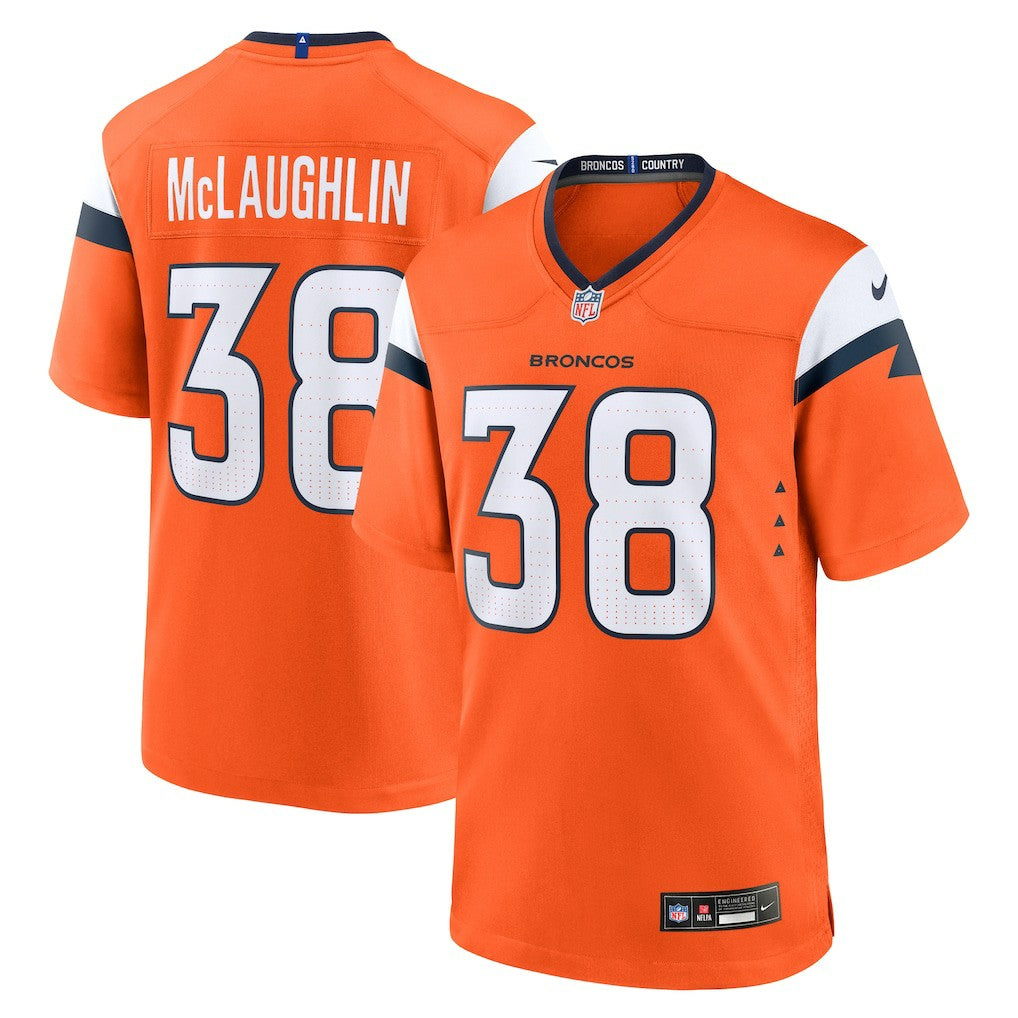 Denver Broncos Jaleel McLaughlin  Team Game Jersey | NFL Outlet