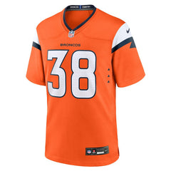 Denver Broncos Jaleel McLaughlin  Team Game Jersey | NFL Outlet