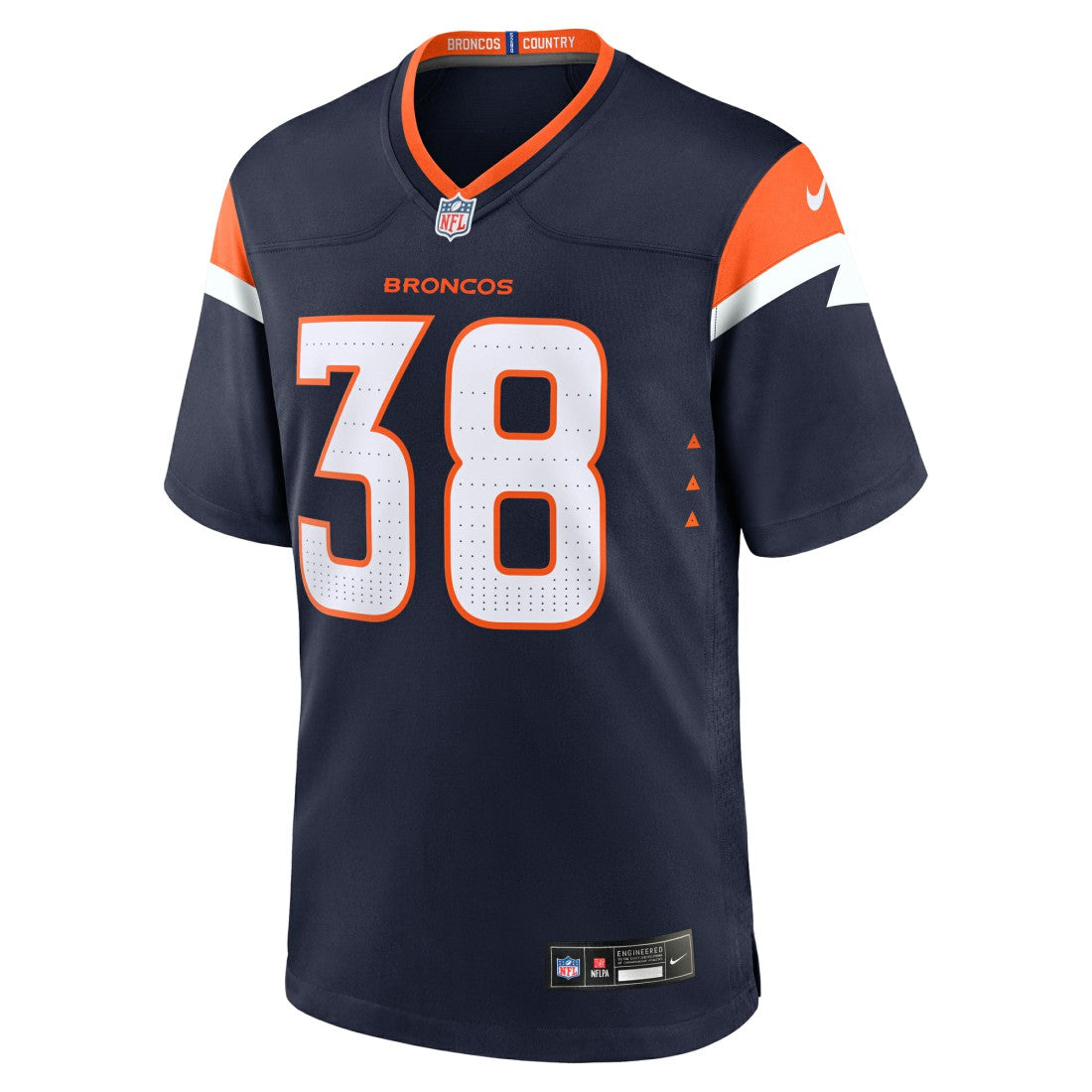 Denver Broncos Jaleel McLaughlin  Alternate Game Jersey | NFL Discount