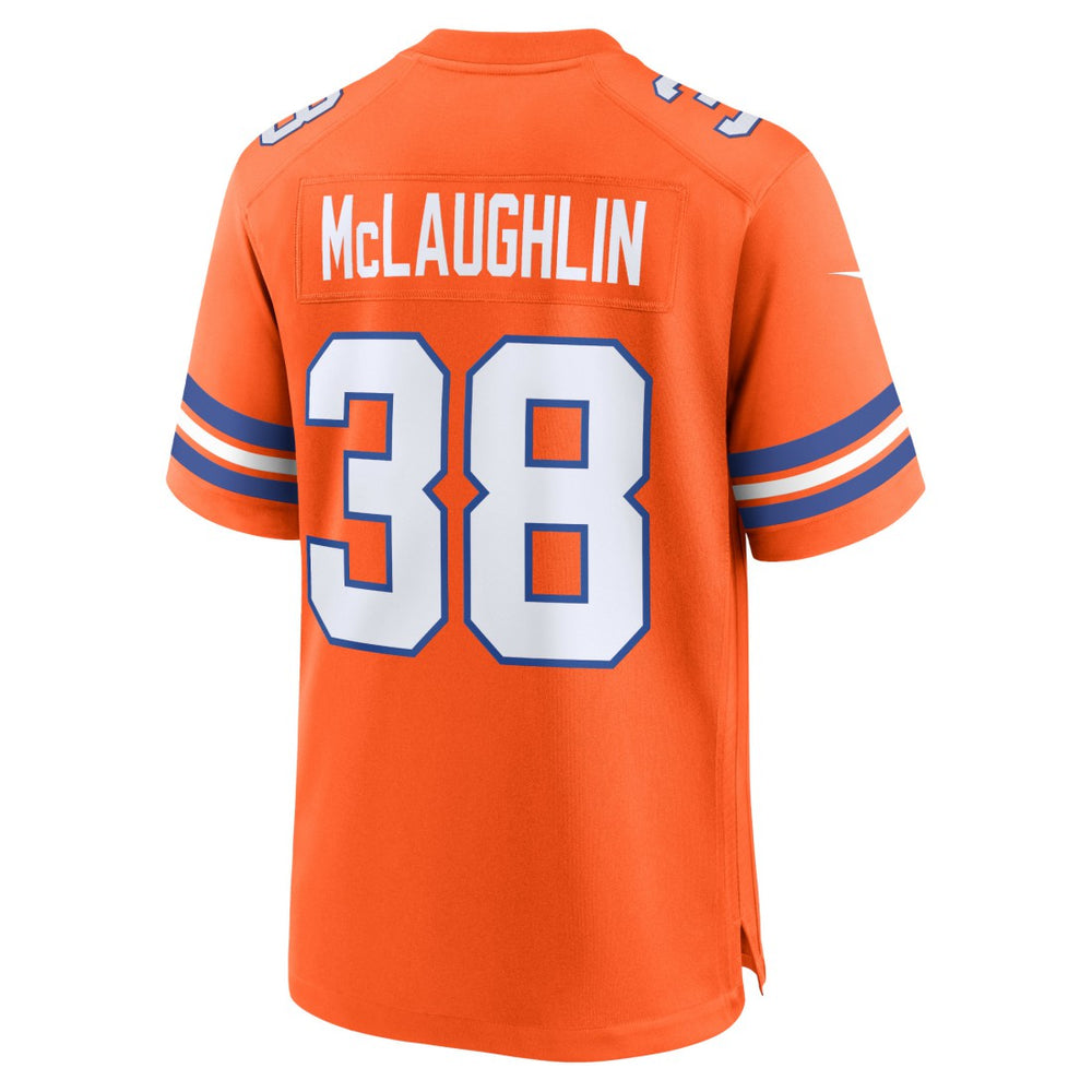 Denver Broncos Jaleel McLaughlin  Mile High Collection 1977 Throwback Player Game Jersey | NFL Online
