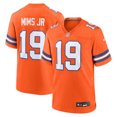 Denver Broncos Marvin Mims Jr  Mile High Collection 1977 Throwback Player Game Jersey | NFL On sale