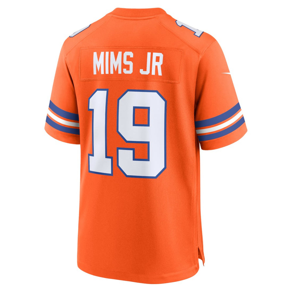 Denver Broncos Marvin Mims Jr  Mile High Collection 1977 Throwback Player Game Jersey | NFL On sale