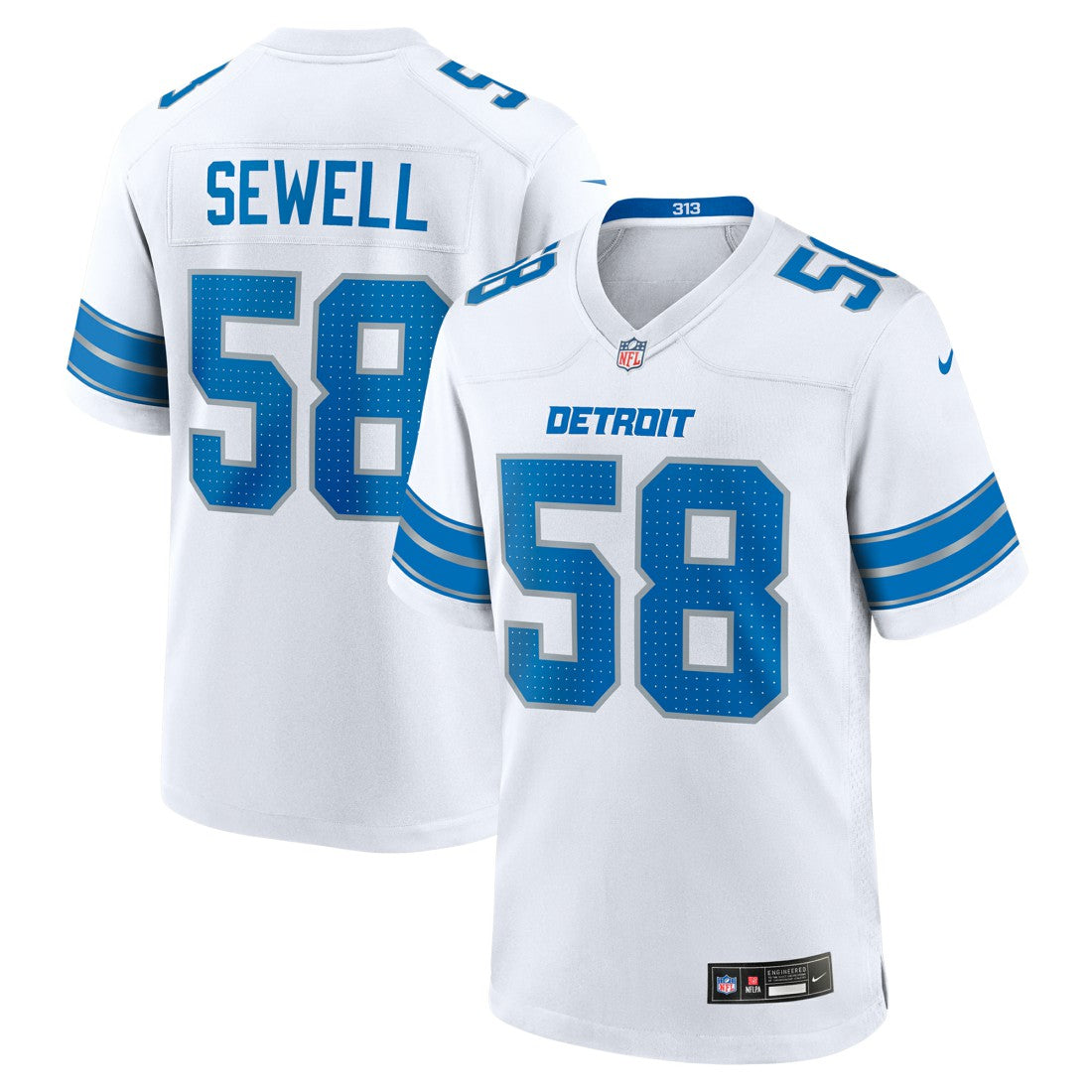 Detroit Lions Penei Sewell  Game Jersey | NFL Near me