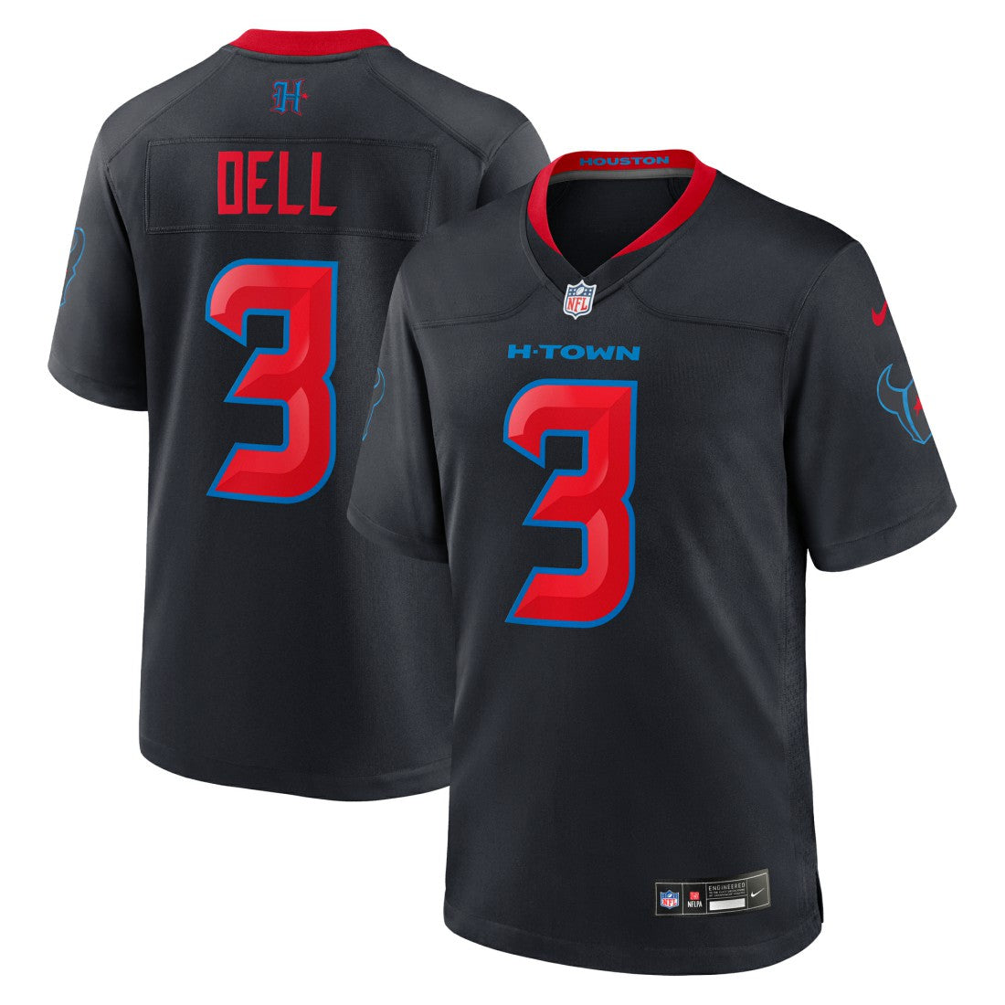 Houston Texans Tank Dell  2nd Alternate Game Jersey | NFL Sale