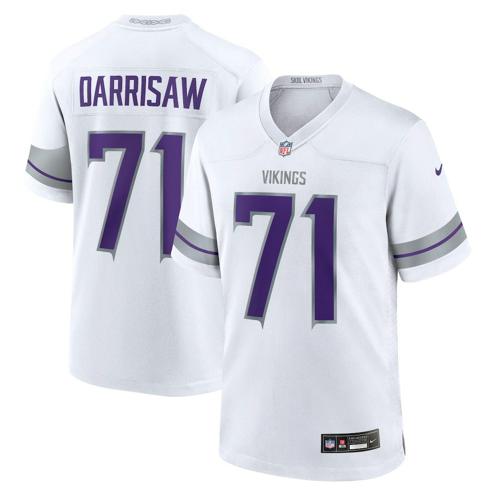 Minnesota Vikings Christian Darrisaw  Alternate Game Jersey | NFL Sale