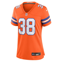 Denver Broncos Jaleel McLaughlin  Women's Mile High Collection 1977 Throwback Player Game Jersey | NFL Online