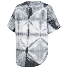 Black Phoenix Suns G-III 4Her by Carl Banks Women's Tournament Raglan Oversized Tie-Dye V-Neck T-Shirt | NBA